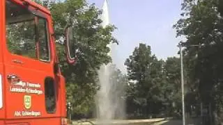 Putzmeister Concrete Pump in Firefighting Application.mpg