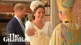 Prince Louis christened in a private ceremony