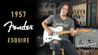 1957 Fender Esquire & Fender '64 Custom Handwired Princeton Reverb - Tone for days!