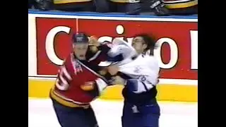 Brad Ference Drops Darcy Tucker Nov. 19th, 2001