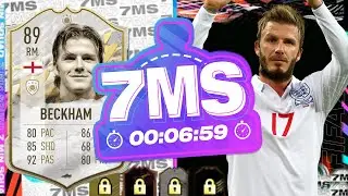 DAVID BECKHAM!!! - 7 MINUTE SQUAD BUILDER @Jack54HD  FIFA 22 ULTIMATE TEAM 7MS
