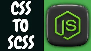 Node.js Tutorial to Compile & Convert CSS File to SCSS and Save it to File