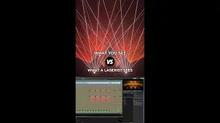What a Laserist Sees VS What You See ⚡
