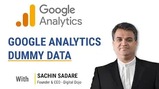 Google Analytics 6 - Google Analytics Dummy Data