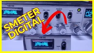 Smeter digital com Arduino  para Radio PX Cobra 148DX