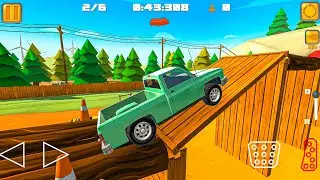 4&times;4 Truck Trial Game - Pickup Truck Driving 3D: Offroad Simulator 2023 - Android Gameplay