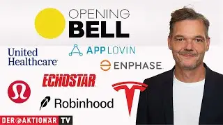 Открытие: Robinhood, AppLovin, Enphase Energy, Tesla, UnitedHealth, Echostar, Lululemon, Oracle