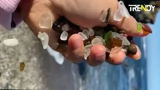 La Incre&iacute;ble Playa de Cristales en California