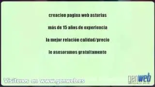 creacion pagina web asturias