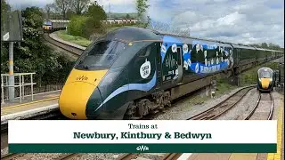 Trains at Newbury, Kintbury & Bedwyn