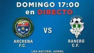 ARCHENA F.C. FERROCANO vs RANERO C.F. FUTBOL, JORNADA 11, LIGA NACIONAL JUVENIL 2019/2020