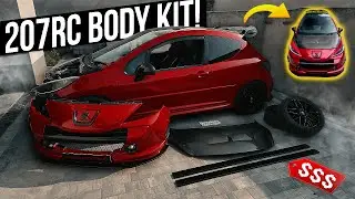 Peugeot 207RC Body Kit Install!