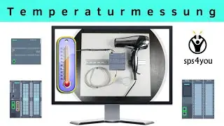 Temperaturerfassung TIA Portal Grundlagen - SPS programmieren - Online Aufbaukurs (Kapitel 5.4.1)