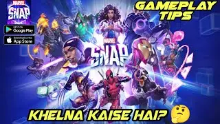 Kaise Khele? | MARVEL SNAP | Gameplay & Review | Hindi | Beginner Tips |