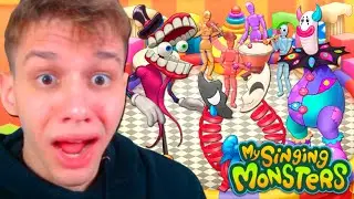 ABSURDO! NOVOS MONSTROS NA ILHA DO CIRCO DIGITAL FICARAM INCRÍVEIS NO MY SINGING MONSTERS! (Wave 2)