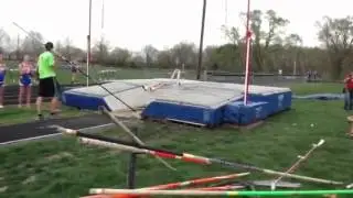 Jack Denby Carlinville IL HS pole vault 14'6