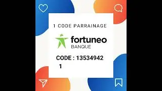 ✨ 1 code parrainage sur Fortuneo ✨150 euros offerts avec le code : 13377282