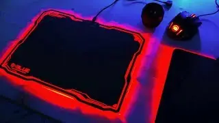 Какой Коврик с RGB подсветкой выбрать? + Игровая мышка Redragon M908