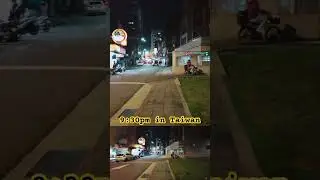 Why Taiwan is one of the safest place in Asia #safe #country #city #walking #street #travel #tour