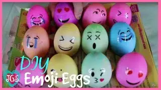 Emoji Easter Eggs DIY | How To Make Easy Emoji Eggs craft | best friends