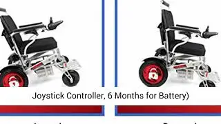 Porto Mobility Ranger D09S - No.1 Best Rated Weatherproof Lightweight Folding Electric Wheelchair