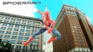 Spider-Man Toy Biz Movie Sam Raimi Test de Balanceo | Stop Motion (PRUEBA/MUESTRA)