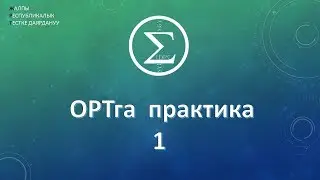 1 ОРТ/ Практика