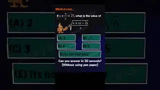 #math #mathsquiz #mathsfreak #nickjustnick #mathsgenius