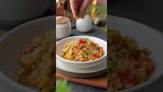 Pearl barley pulav | Dinner Recipe |  Millet Recipe | #healthy #dinner #barley #recipevideo