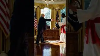 AI Creates CRAZY Jesus & Trump White House Meeting! 🤯 (Funny Fake News)