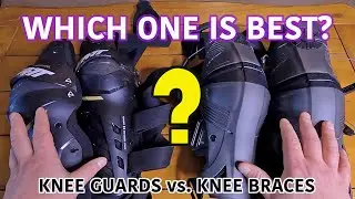 The ULTIMATE Knee Protection For EUC, ESK8 & Other PEV Riders | Leatt Dual Axis vs. Mobius X8!