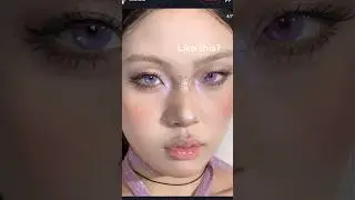 Black Girl Tries Douyin Flower Fairy Makeup💕 #makeuptutorial #makeup #halloween #douyin #fairy