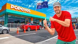 Я попробовал Popeye's в Новой Зеландии! Лучше, чем KFC?!