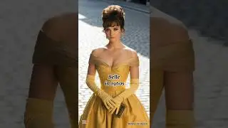 Disney Princesses as Hollywood Stars Through the Decades #shorts #ai #disney #princesses #aiedits