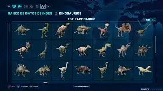 TODOS 69 DINOSAURIO CON SONIDO | JURASSIC WORLD EVOLUTION