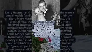 Larry Hagman and Mary Martin &ndash; The Star and Her Son #hollywoodbuzz #history #facts