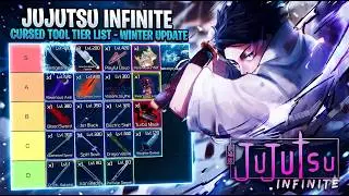 RANKING EVERY WEAPON ❄️ Jujutsu Infinite Cursed Tool Tier List (Winter Update)