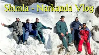 Shimla Narkanda Vlog | Snowfall in Shimla Narkanda Kufri | Shimla Vlog today | Narkanda Vlog today
