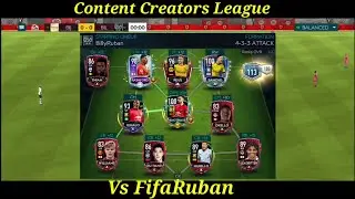 Content Creators League - H2H Match against FifaRuban