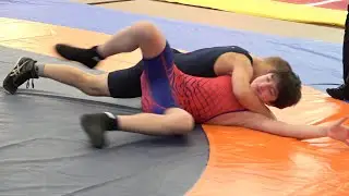 Wrestling / Ringen Sparkassenpokal Jena 2024, Jugend B, 44 kg, Freestyle, Mezhidov - Glazkov