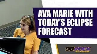 Ava Marie With Today's Eclipse Forecast