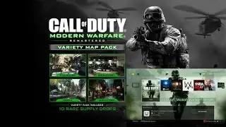 How to Predownload the Modern Warfare Remastered Variety Map Pack and Theme!