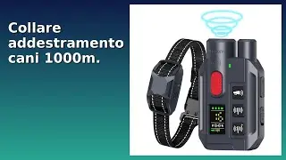 RECENSIONE (2025) : Collare addestramento cani 1000m. DETTAGLI ESSENZIALI