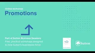 Sutton Business Sessions - Promotions