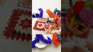 Make crochet heart keychains with me! &hearts;️😍 #crochet #knitting #handmadecoasters