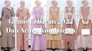 GAMIS LEBARAN 2022 SIMPLE ELEGAN