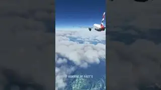 Why this white line in aeroplane | contrails | #shorts #trending
