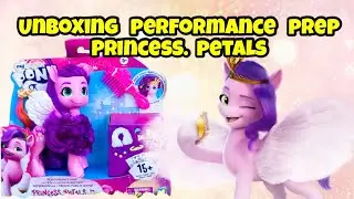 Unboxing Opening Review of New Performance Prep Princess Pipp Petals MLP G5 My Little Pony Brushable