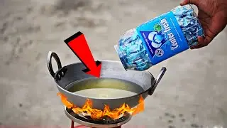 Center Fresh VS Hot Oil | What Will Happen ?