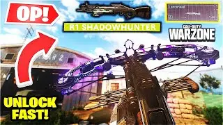 NEW CROSSBOW! HOW TO UNLOCK R1 SHADOWHUNTER FAST WARZONE + COLD WAR (Crossbow Gameplay Archaic Range